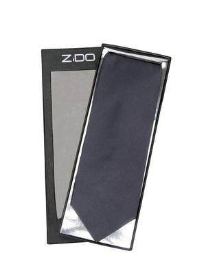 blue satin tie - 13340905 - Standard Image - 4
