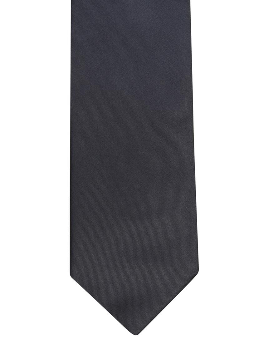 blue satin tie - 13340905 - Zoom Image - 3