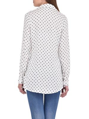 white cotton printed top - 13341319 - Standard Image - 3