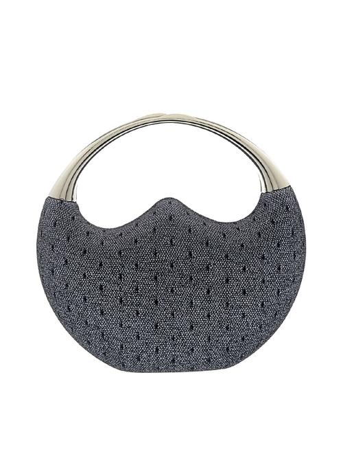 grey satin clutch - 13341787 - Standard Image - 1