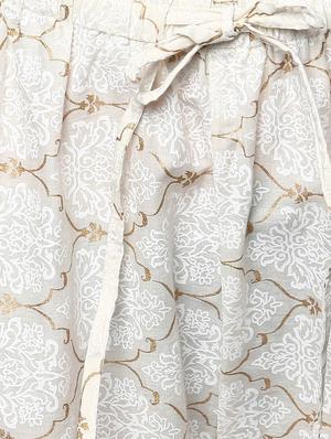 white cotton palazzo - 13342541 - Standard Image - 4