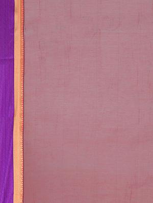 brown silk blend woven saree with blouse - 13346297 - Standard Image - 2