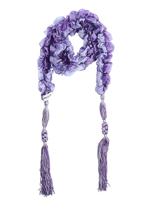 purple silk blend scarf - 13348661 -  Standard Image - 0