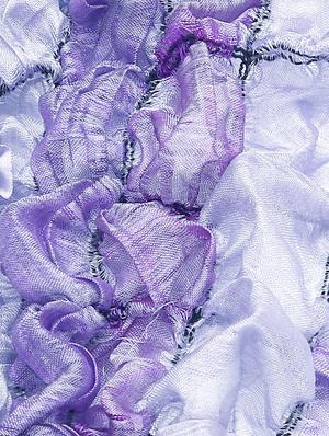 purple silk blend scarf - 13348661 - Standard Image - 3