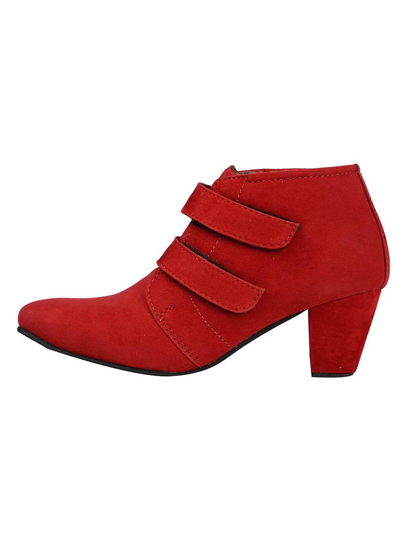red ankle boot - 13349959 - Zoom Image - 2