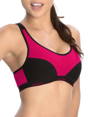 racer back sports bra - 13351135 - Standard Image - 2