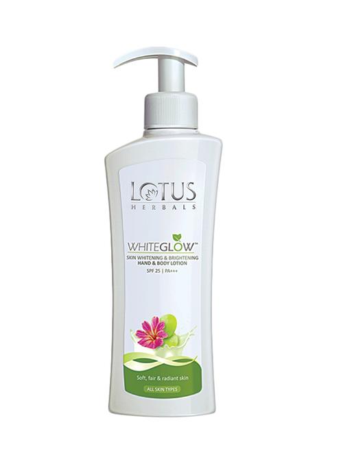 lotus herbal white glow spf 25 hand & body lotion 300 ml ( pack of 2 ) - 13351138 - Standard Image - 1