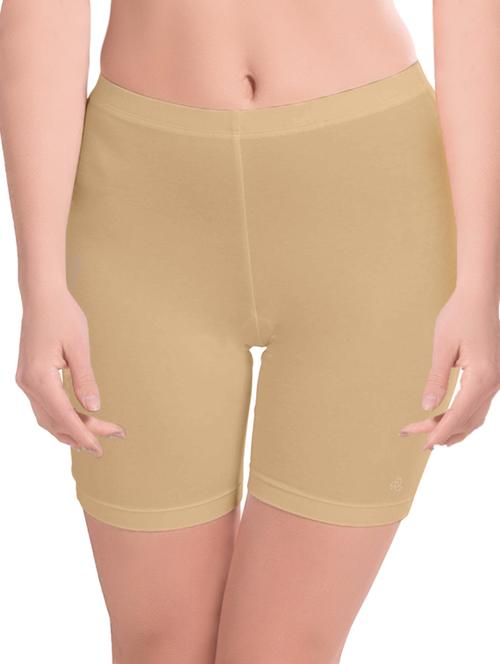 beige cotton long leg panty - 13351912 - Very Small Image - 1