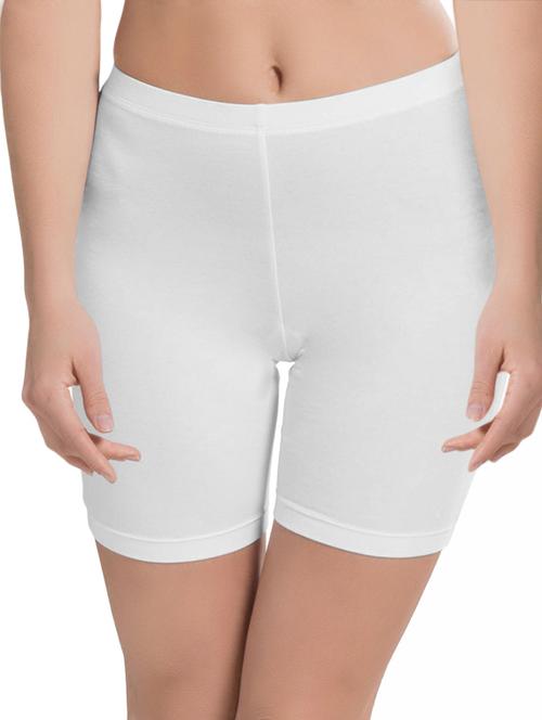 white cotton long leg panty - 13351917 - Standard Image - 1