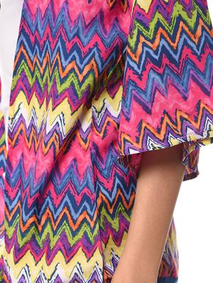 multicolored printed regular shrug - 13352163 - Standard Image - 4