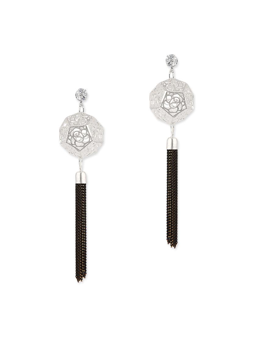 multi colored brass drop earrings - 13355849 - Zoom Image - 1