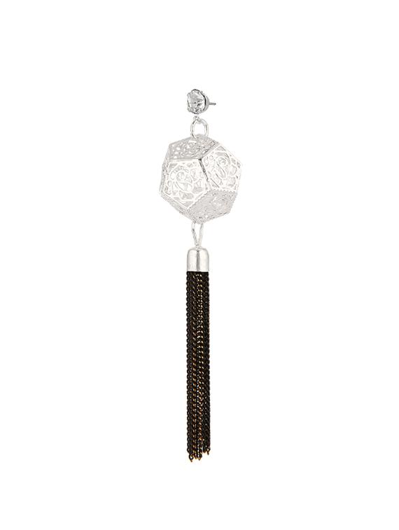 multi colored brass drop earrings - 13355849 - Zoom Image - 2