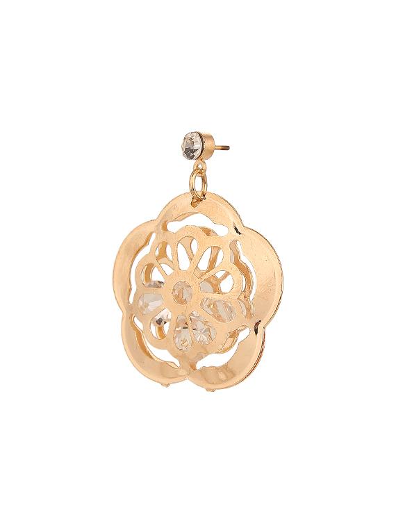 golden drop earrings - 13355869 - Zoom Image - 2
