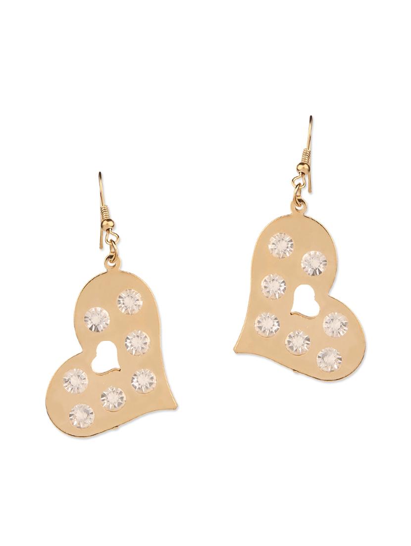 gold drop earrings - 13355881 - Zoom Image - 1