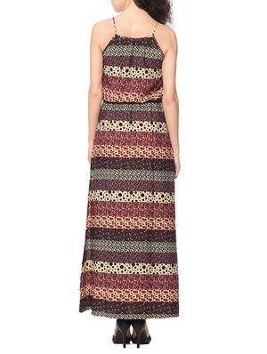 cami neck printed maxi dress - 13357034 - Standard Image - 3