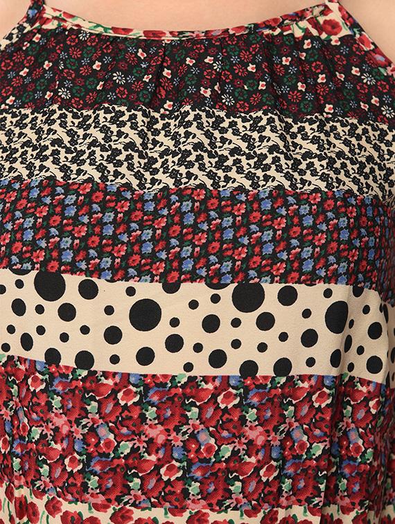cami neck printed maxi dress - 13357034 - Zoom Image - 4