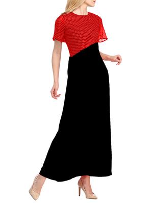 keyhole back maxi dress - 13362444 - Standard Image - 2