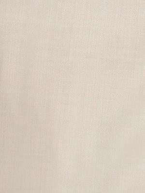 beige polyester flat front trousers formal - 13367587 - Standard Image - 4