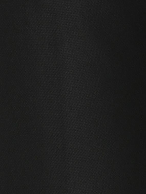 black polyester flat front trousers formal - 13367595 - Zoom Image - 4