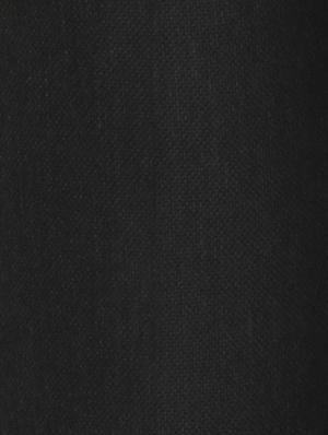 black polyester flat front trousers formal trouser - 13367597 - Standard Image - 4