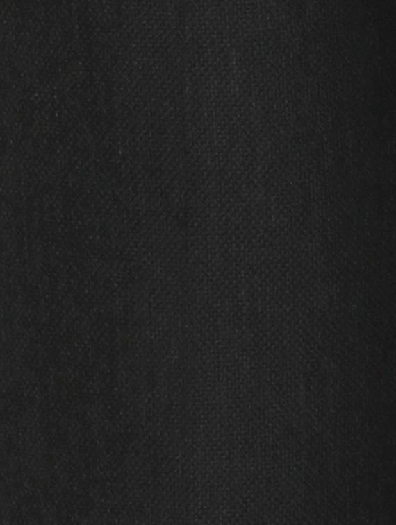 black polyester flat front trousers formal trouser - 13367597 - Zoom Image - 4