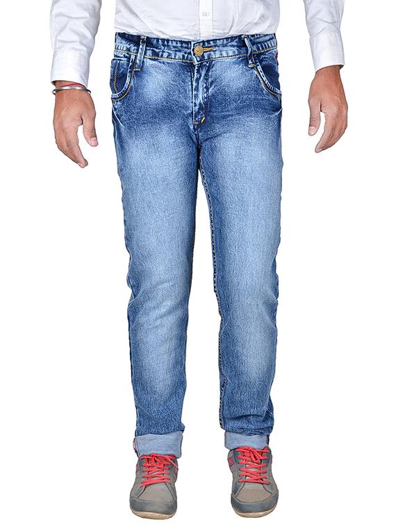 blue denim regular jean - 13368271 - Zoom Image - 1