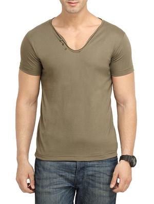 brown white set of 2 cotton t-shirt - 13368695 - Standard Image - 6