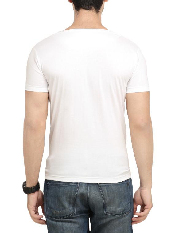 brown white set of 2 cotton t-shirt - 13368695 - Zoom Image - 4