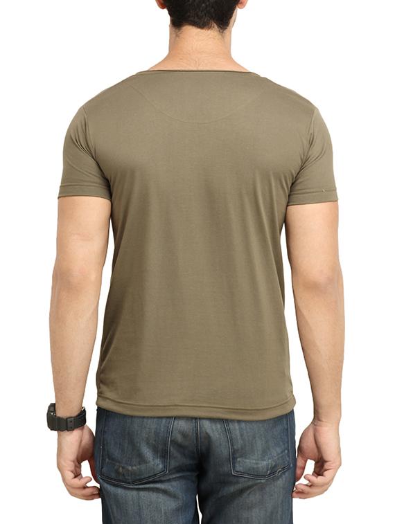 brown white set of 2 cotton t-shirt - 13368695 - Zoom Image - 8