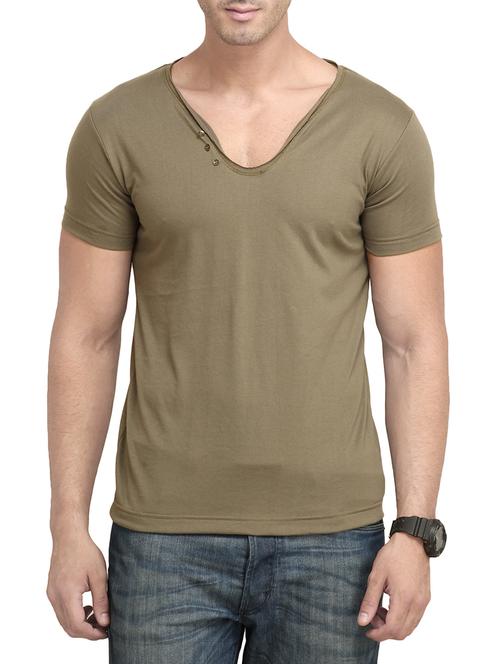 green cotton tshirt - 13368699 - Standard Image - 1