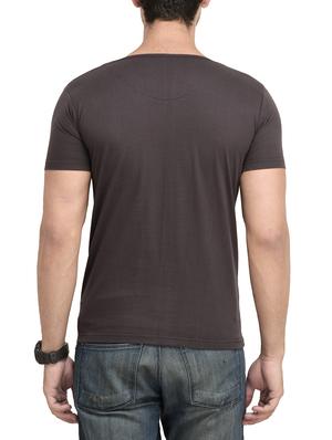 brown cotton tshirt - 13368702 - Standard Image - 3