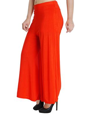 orange nylon palazzos - 13368954 - Standard Image - 2