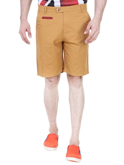 brown cotton short - 13376071 - Standard Image - 1