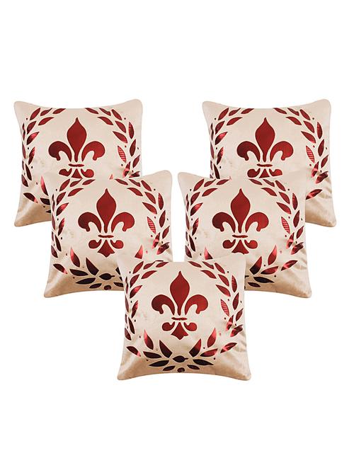 kingly polyester set of 5 cushion cover - 13385063 - Standard Image - 1