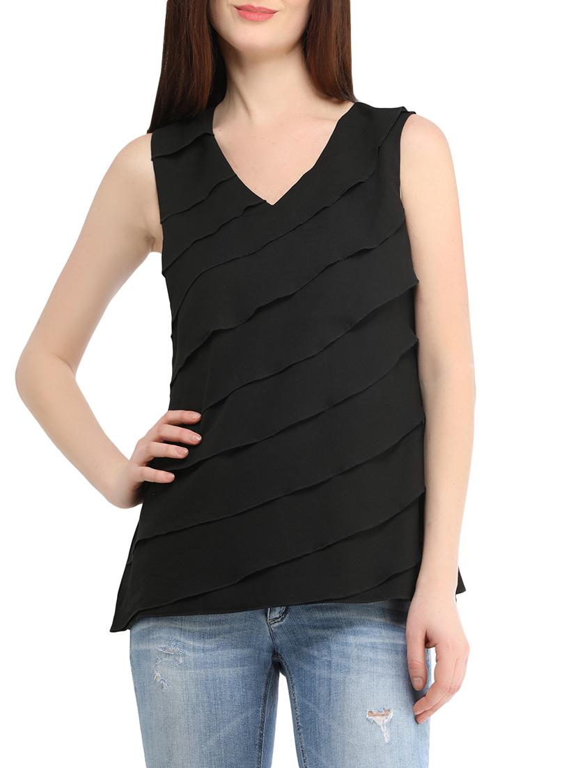 black layered top - 13386411 - Zoom Image - 1