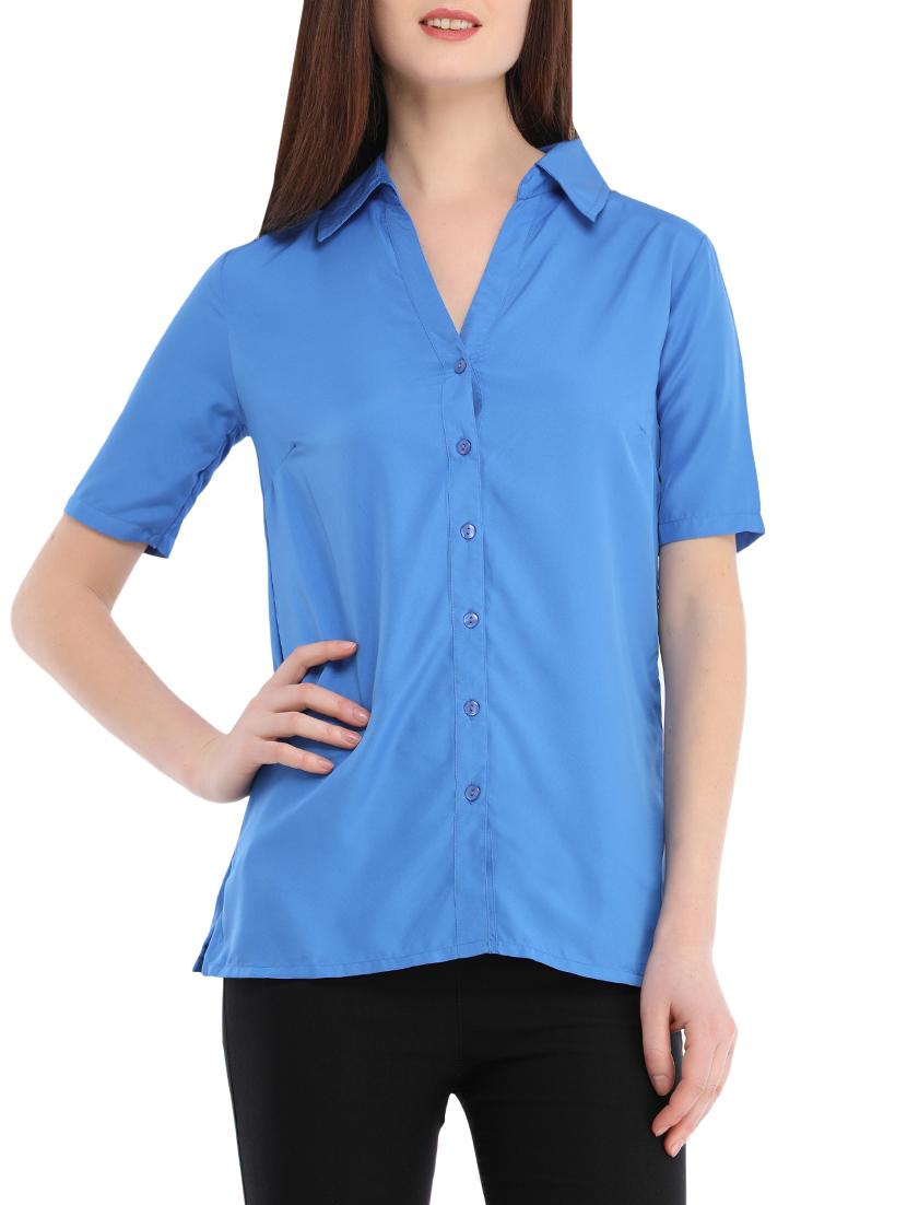 blue regular shirt - 13386423 - Zoom Image - 1