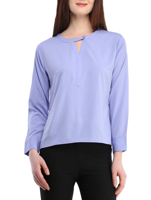 light blue regular top - 13386696 - Standard Image - 1