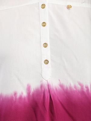 white viscose regular top - 13386714 - Standard Image - 4