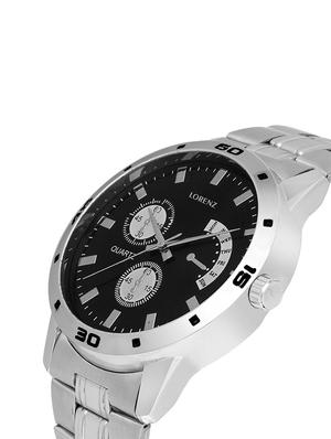 lorenz mk-1011a x3 black dial men's watch - 13389821 - Standard Image - 2