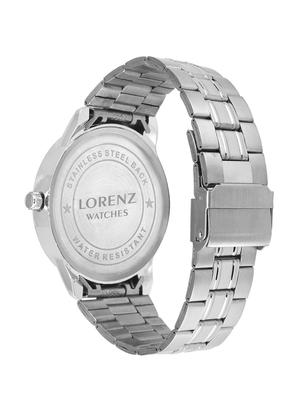 lorenz mk-104a day & date black dial men's watch - 13389822 - Standard Image - 3