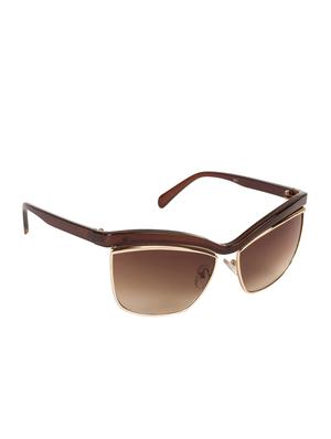 vespl premium collection brown cat eye sunglasses v-6904 - 13390901 - Standard Image - 2