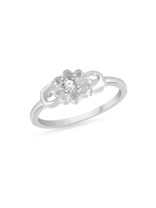 silver metal finger ring - 13392351 - Standard Image - 1