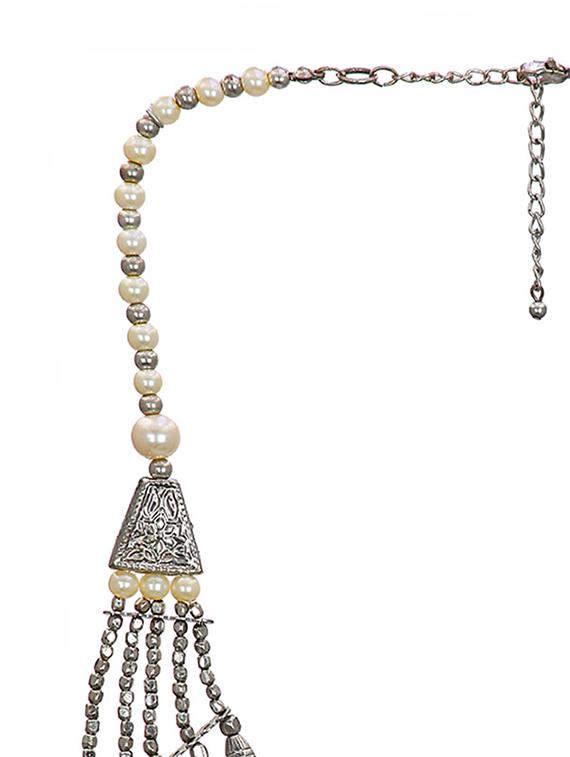 Lass Vogue Silver collar necklace - 13393479 - Zoom Image - 3