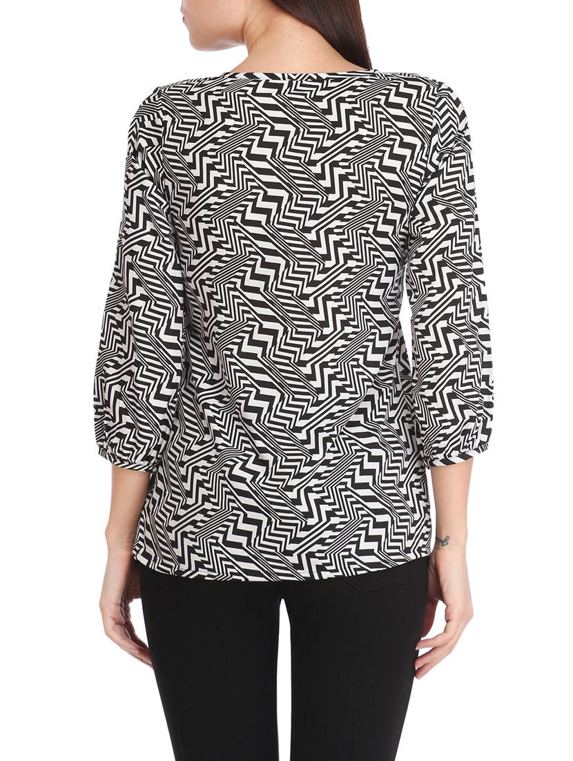 optical illusion boat neck top - 13393723 - Zoom Image - 3