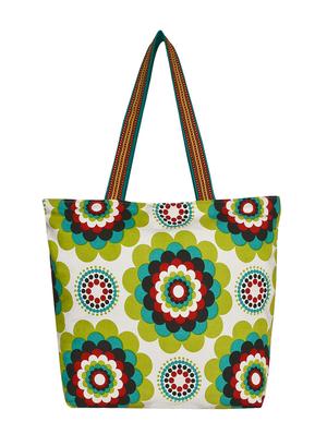 green canvas handbag - 13395301 - Standard Image - 2