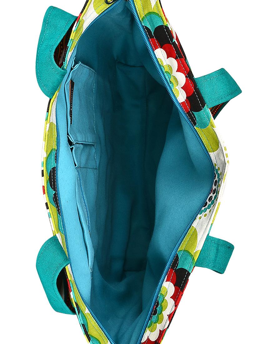 green canvas handbag - 13395301 - Zoom Image - 3