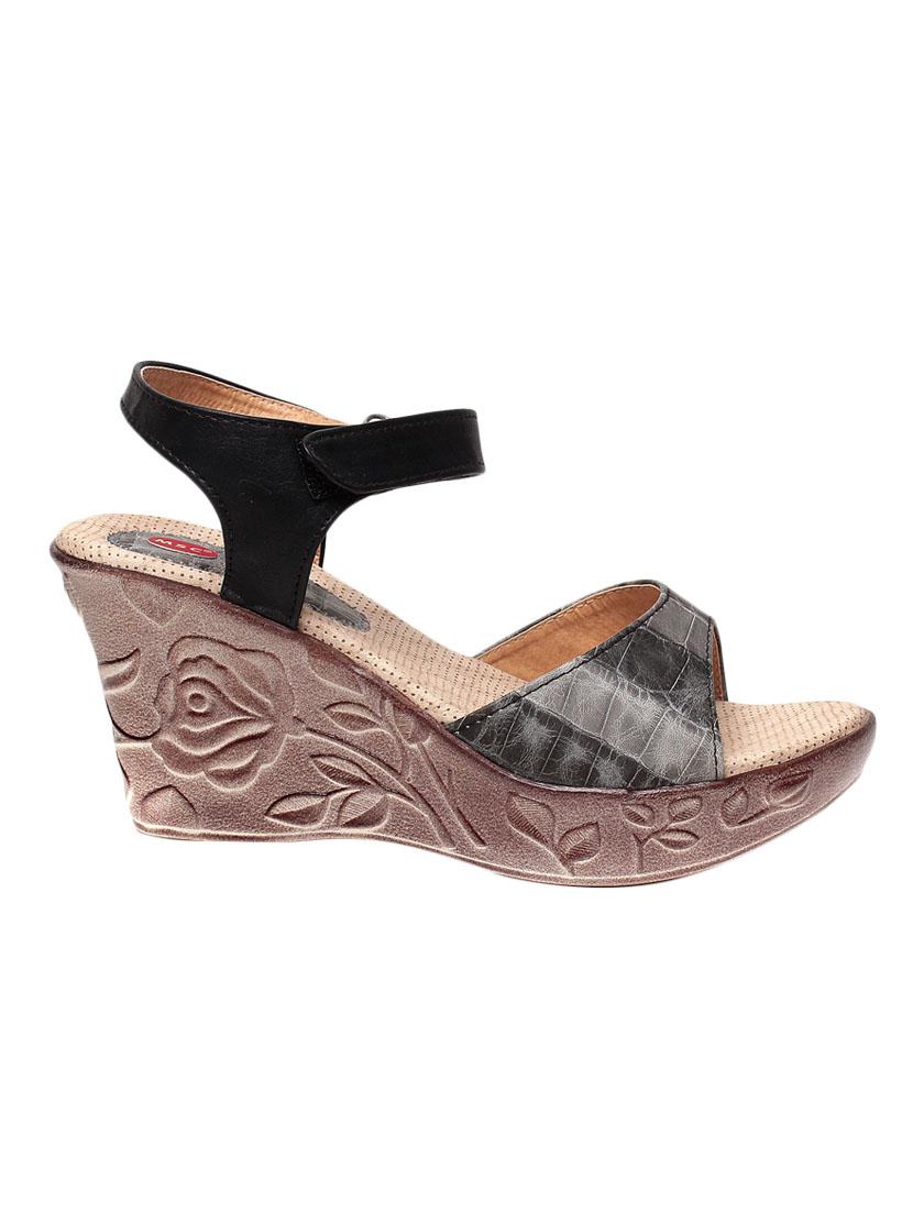 black ankle strap wedge - 13410871 - Zoom Image - 2