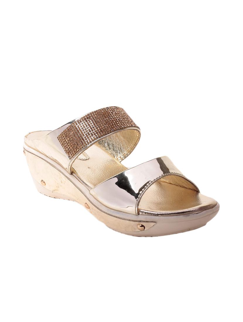 msc women gold synthetic wedge - 13410873 - Zoom Image - 1