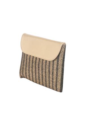 black jute clutch - 13419289 - Standard Image - 4