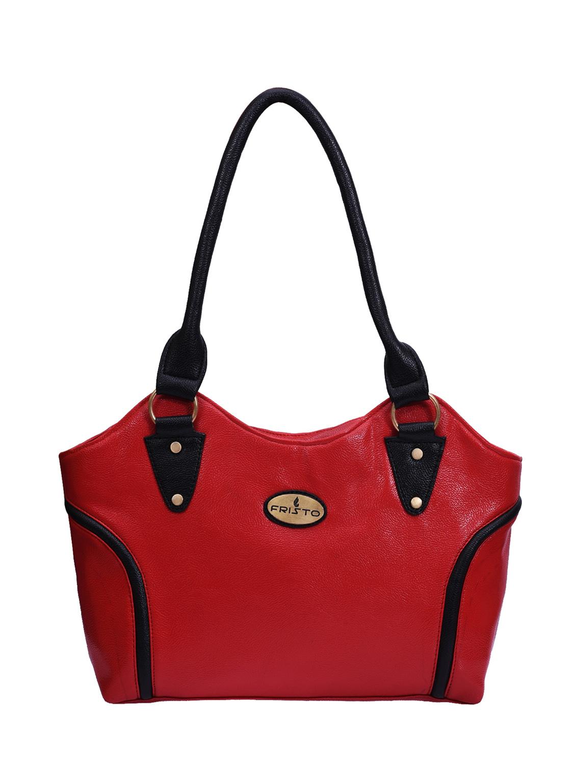 red leatherette handbag - 13419807 - Zoom Image - 1
